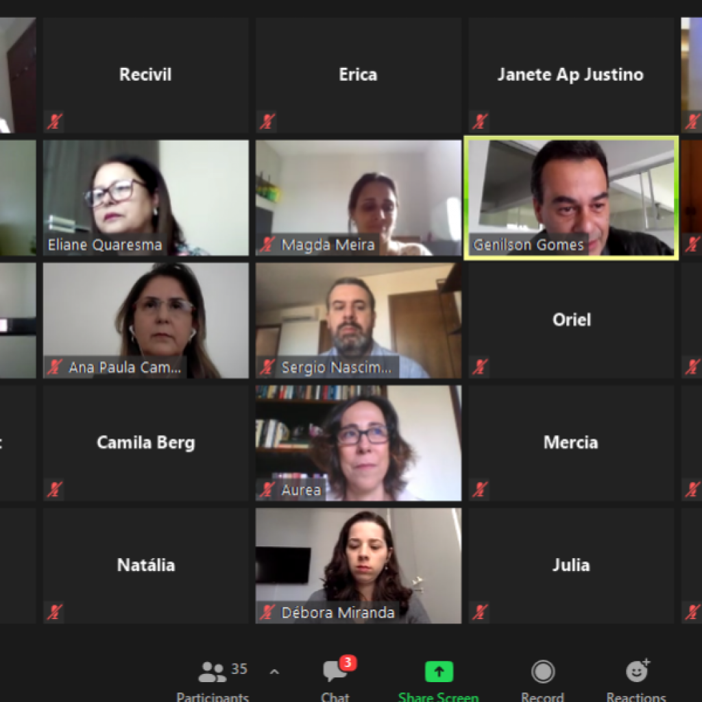 Reunião por videoconferência do Comiterc