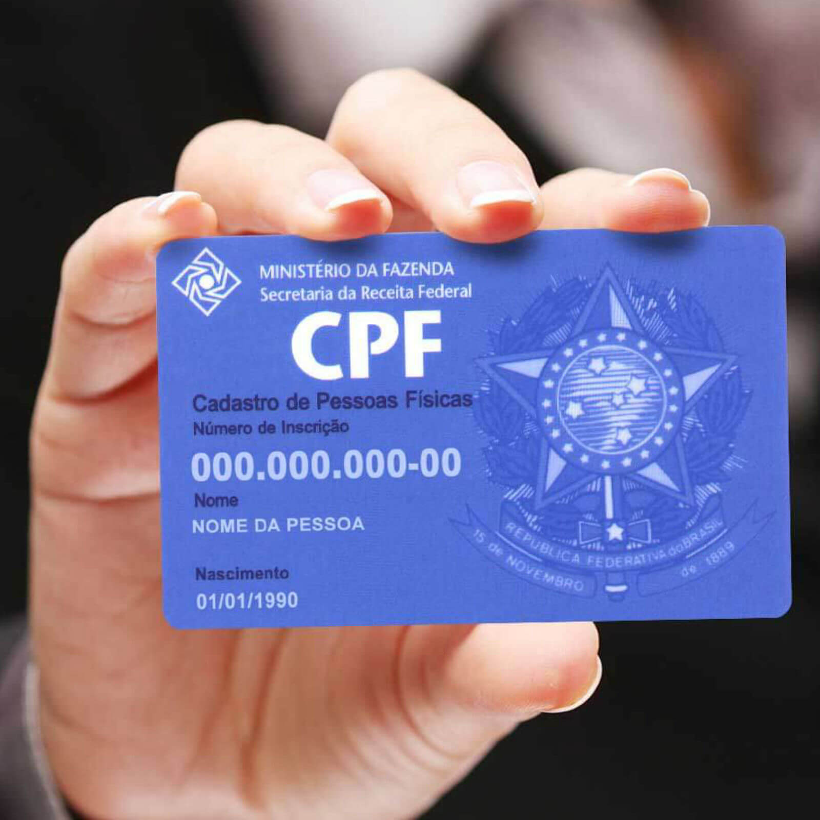 Faça no cartório inscrição, alteração, consulta e emissão de segunda via de CPF