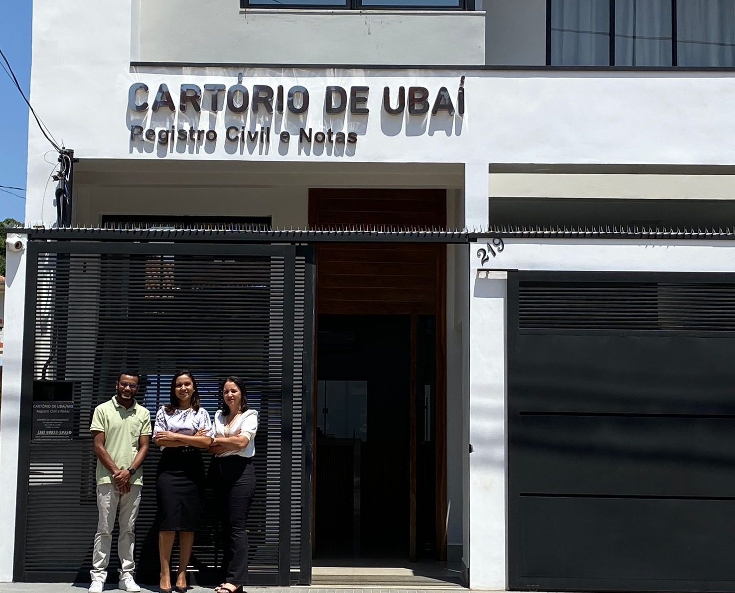 Ofício do Registro Civil e Tabelionato de Notas de Ubaí – transformação e renovação, um olhar no antes e depois