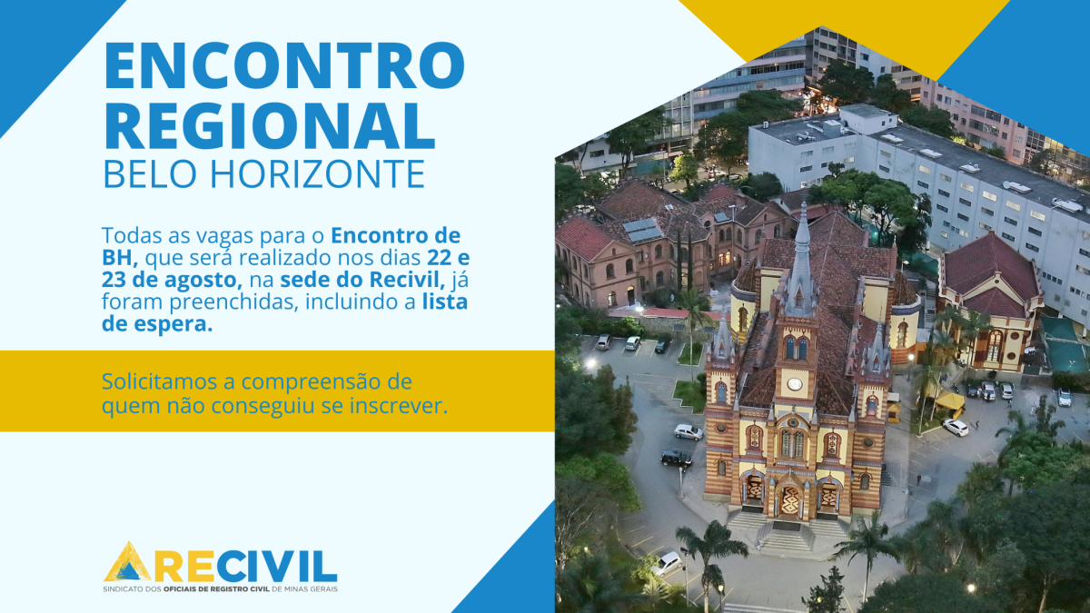 Encontro Regional Belo Horizonte- Inscrições Encerradas