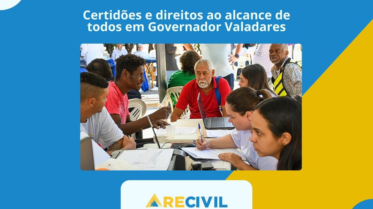 Rua de Direitos leva cidadania e certidões a pessoas em situação de rua em Governador Valadares