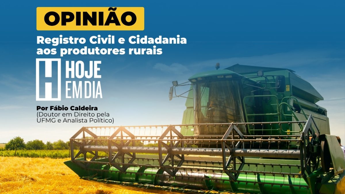 Registro Civil e Cidadania aos produtores rurais