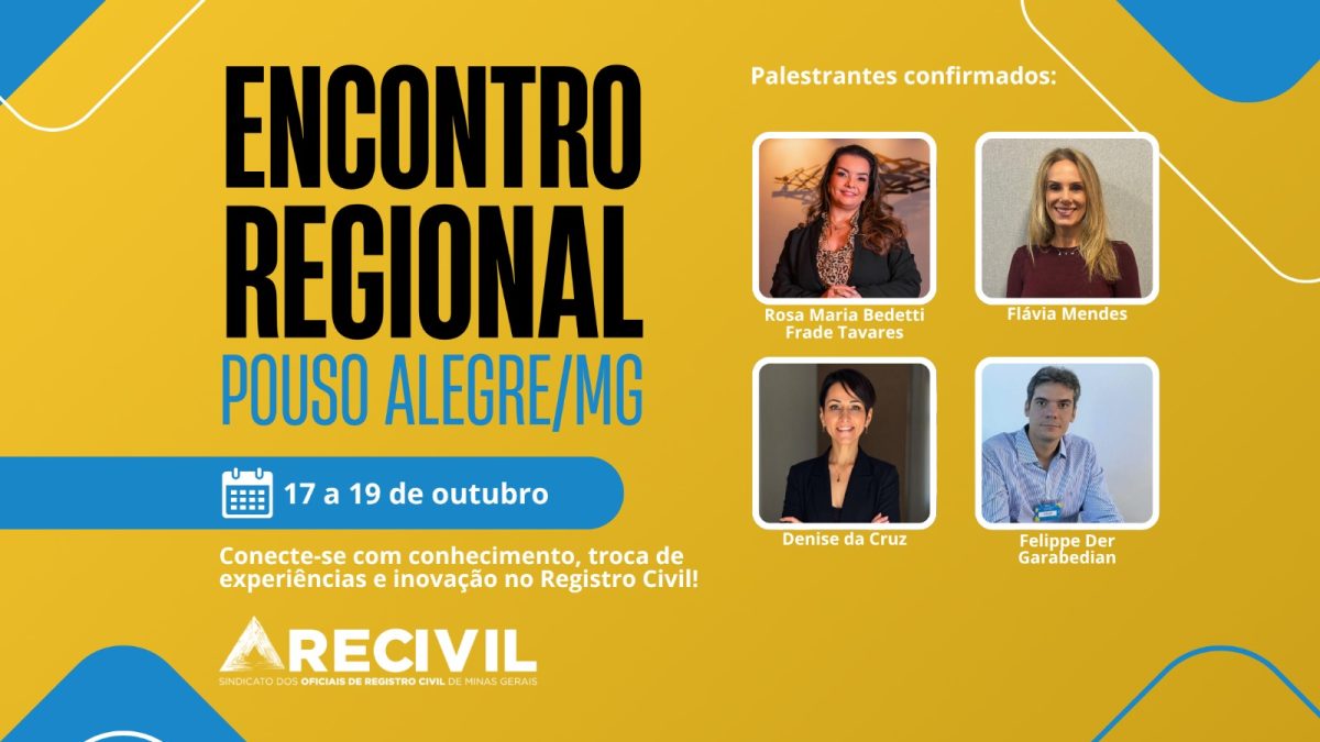 Inspire-se com os Palestrantes Confirmados no Encontro Regional Pouso Alegre