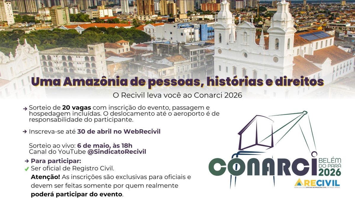 Uma Amazônia de pessoas, histórias e direitos: o Recivil leva você ao Conarci 2026